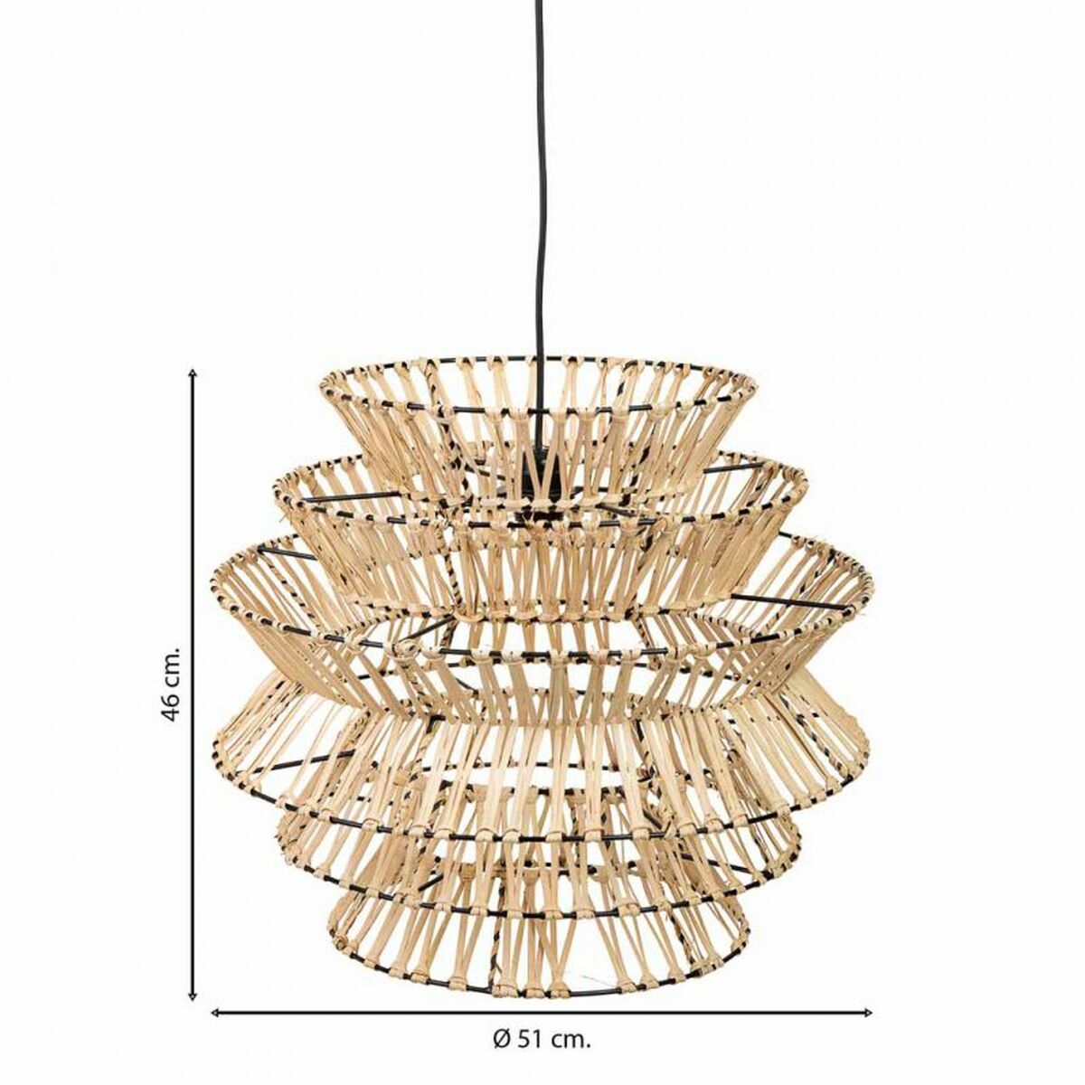 Loftslampe Alexandra House Living Brun